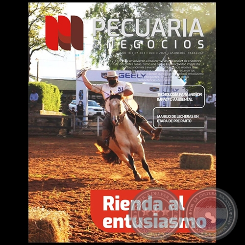 PECUARIA & NEGOCIOS - AÑO 18 NÚMERO 203 - REVISTA JUNIO 2021 - PARAGUAY